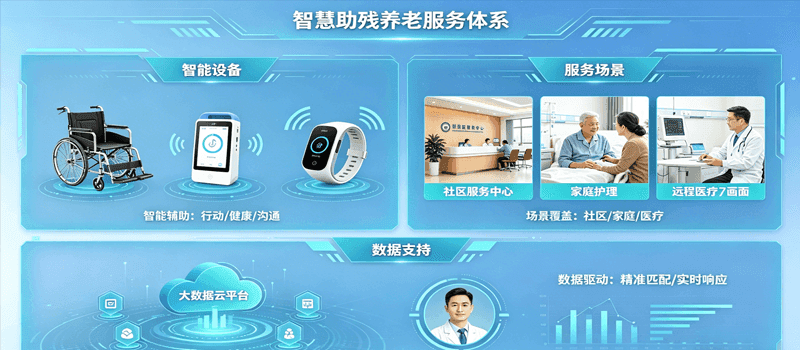 智慧助残养老平台